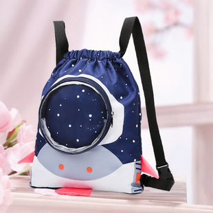 Multifunctional Dry and Wet Separation Children's Swimming Bag Waterproof Beach Bag Shoulder Men's and Women's Sports Cute Clothes Storage Bag