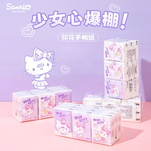 Sanrio подлинная авторизованная бумага для платков с принтом в девять упаковок