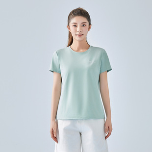 New Suorona Short-sleeved T-shirt Sports Casual Top for Men and Women Loose Couple Summer Round Neck Breathable Cool Sense