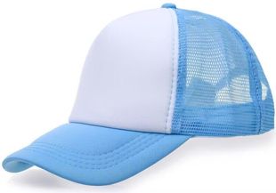 Sponge net cap baseball cap truck driver truck cap outdoor leisure sunscreen sunshade cap group built travel cap