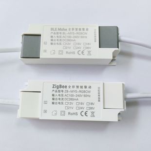 Граффити ZigBee Водяной принт Лампа Привод Интеллектуальный пятипозиционный источник питания Bolian Bluetooth Затемнение Красочный ламповый прожектор