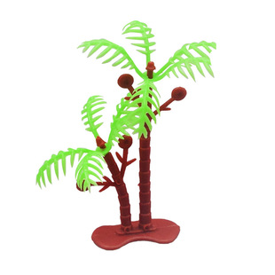 Creative toy accessories simulation dinosaur model nest dinosaur nest stone fence wood simulation plant toy