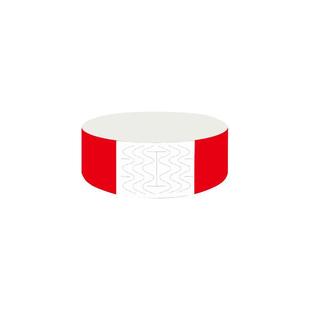 Disposable bracelet solid color no Chinese text 20mm synthetic paper wrist strap KTV ticket bar identity strap