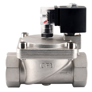 Normally closed stainless steel High Pressure Solenoid Valve moisture-proof electronic valve DN15 20 25 4 Minute 1 inch pipe switch water valve
