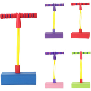 Source Production Flash Children's Sonic Frog Jumping Toys Baby Bouncing Rod Ball Doll Jumping Sports Toys