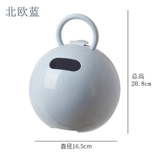Creative hanging roll paper tube cylinder paper box paper box living room bathroom cute tissue box desktop tissue tube