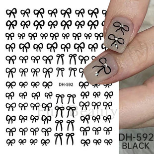 Cross-border New Nail Art Stickers Ins Sweet Cool Irregular Five-pointed Star Dopamine y2k Star Adhesive Nail Art Stickers