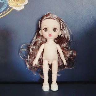 17 см кукла 8 очков BJD игрушка для девочек 16 см голая малышка стиль одеваются 6 дюймов бари оптом