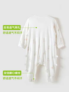 Yi-Ri Baby Summer Sleeper Sleeper Sleeper Детские летние бамбуковые волокна