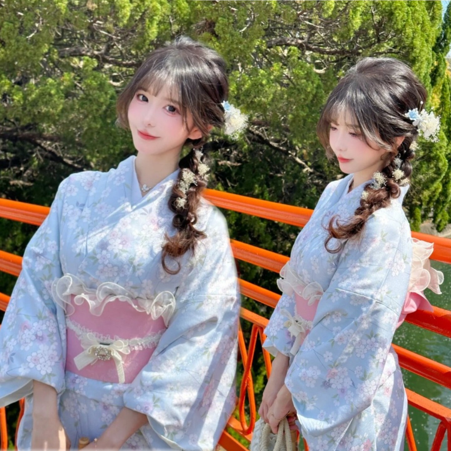 Divine Girl Kimono Female Traditional Improved Japanese-style Personal Photo Shooting dress Photo Studio Theme Photo Clothing
