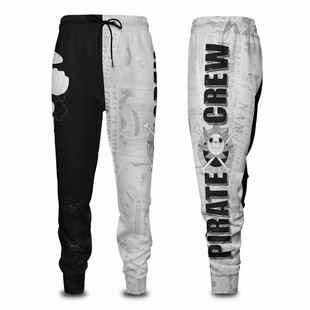 New foreign trade trend dynamic color 3D digital printing men's printed casual sports casual sweatpants
