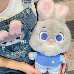 Cross-border Disney Zootopia Judy Nick Lightning Panther Officer Cute Sugar Cute Plush Doll..