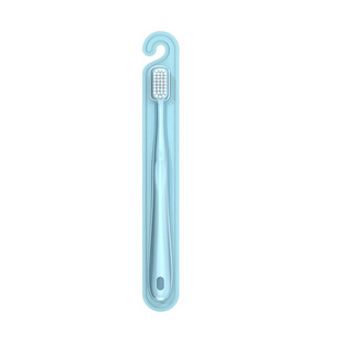 Adult soft bristle toothbrush wholesale household simple soft in-depth clean multi-color portable travel single toothbrush