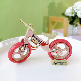 Mini Motorcycle Back Racing Alloy Car Model Motorcycle Keychain Toy Ornaments Children's Toys Small Pendant
