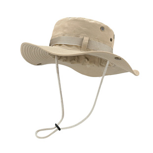 MEETSUNNY Outdoor Mountaineering Hat Men and Women Summer Sunshade Sunscreen Hat Western Denim Fishing Hiking Sun Hat