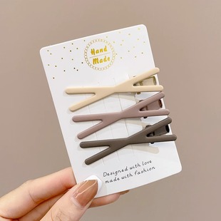 Wash face makeup clip broken hair bangs clip forehead side clip hair accessories hair clip duckbill clip hair clip side clip hair accessories
