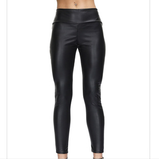 European and American Foreign trade paint leather tight slim trousers sexy hot girl sexy women's bottoms sexy clothing wholesale