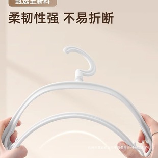 Hanger Household Clothes Hanging 100 Seamless Non-slip Anti-shoulder Corner Thickened Clothes Hanging Rack Clothes Drying Support Drying Rack