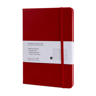 A5 notebook cross-border strap notepad horizontal line business office notebook high color value wholesale in stock can be customized