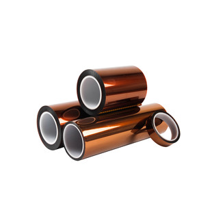 Factory spot PET Brown high temperature tape painting high temperature resistant non-residual adhesive insulation tape gold finger tape