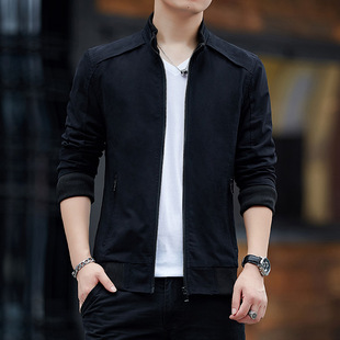 Middle-aged Men's Coat Spring and Autumn Fashionable Jacket New Loose All-match Top Workwear Casual Baseball Clothes Men's Wear