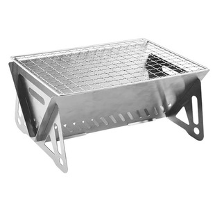 In stock outdoor stainless steel barbecue grill portable removable bbq small tool household barbecue rack charcoal stove