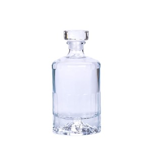 Volcano Wine Bottle 500ml Liquor Bottle Sealed Transparent Fruit Wine Bottle Ice Wine Bottle Whisky Wine Bottle
