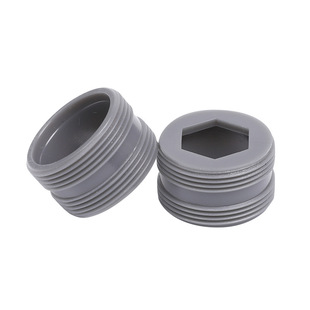Plastic faucet nozzle wholesale supply thread 22 external 22 plastic water purifier connector