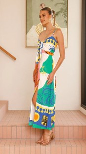 2025 new European and American women's dress elegant backless bow dress satin sleeveless dress