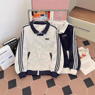 2024 American Style High Street Design Niche Lapel Jacket for Men and Women Retro Loose All-match Fashionable Casual Jacket