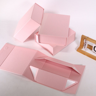 Milan gift empty box wholesale spot moon cake holiday candy wedding bow folding box with hand gift box storage