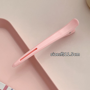 Simple Hair Root Fluffy Hair Clip Women's Cosmetic Clip Bangs Fixed Clip Hair Clip Seamless Duckbill Clip