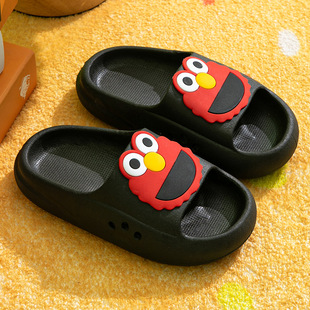 EVA Children's Slippers Cute Cartoon Boys and Girls Baby Children's Bean Shoes Big Children's Parent-Child Summer Slippers
