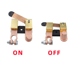 Car RV modified switch knife type power-off switch horizontal knife switch brass anti-leakage main switch