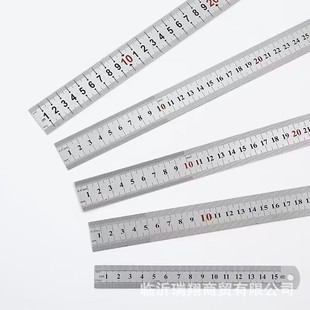 Thick steel ruler iron ruler ruler steel ruler 15/20/30/50/60 cm1/1.5/2 m stainless steel