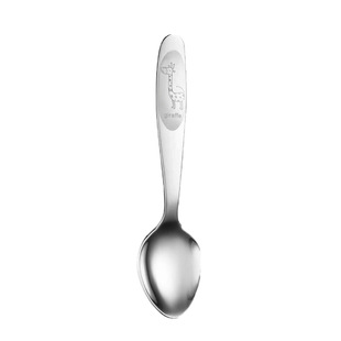 1VPK children's spoon 2-year-old baby fork spoon suit feeding small spoon stainless steel kindergarten 3-year-old