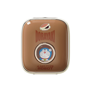 Doraemon Беспроводная Bluetooth-гарнитура наполовину входная гарнитура ретро TWS стерео длинное время автономной работы Bluetooth-гарнитура