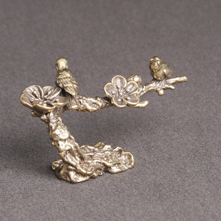 Pure Brass Happy Eyebrow Tip Creative Incense Insert Ornaments Incense Burners Incense Tuowen Play Old Bronze Wholesale