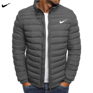 Cross-border 2024 new men's winter warm cotton-padded jacket men's fashion comfortable leisure sports cotton-padded coat in stock