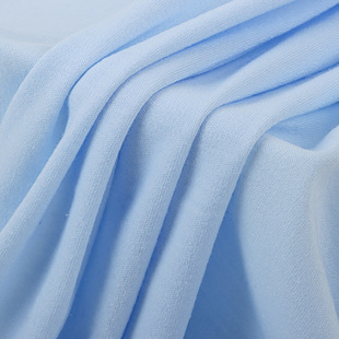 Polyester Cotton Wool Fabric Plain Fabric Double-sided Knitted Fabric for Four Seasons T-shirt Autumn Clothes Household Clothing Fabric in stock