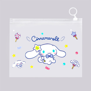 Sanrio пластиковая сумка на молнии милая высокая ценность студенческая сумка для документов большой емкости