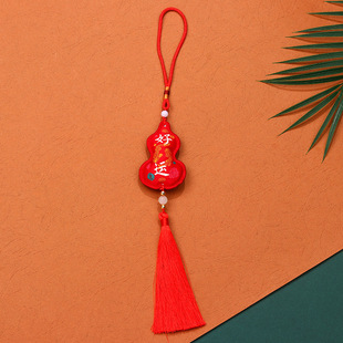 New good luck gourd sachet carry-on pendant sachet ancient costume Hanfu small lotus bag pendant manufacturers wholesale