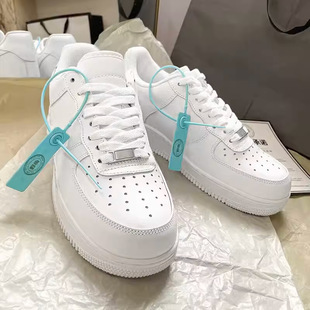 Putian Pure Original Quality Anti-official Air Force One Sneakers Men's Shoes White Shoes Women's Shoes Breathable All-match Sports Trendy Shoes