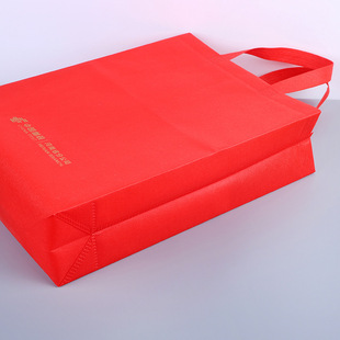 Non-woven takeaway packing bag catering milk tea barbecue porridge crayfish waterproof tote bag can be printed logo