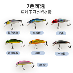 New Luya Bait Mino 5G 58mm Floating Mino Perch Bow Hard Bait False Mino