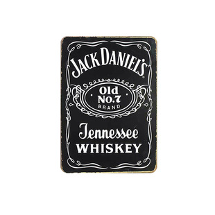 Beer Tin Painting American Creative Iron Metal Hanging Painting Amazon Cross-border Personality Wall Hanging Tin Painting