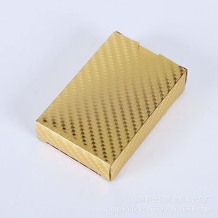 24K золотой покер можно вымыть игральные карты, золотая фольга не рвет покер, подарок пластиковый ПВХ специальные тупоны золото долговечное