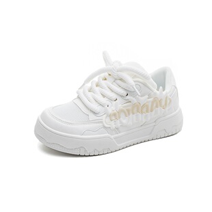Huili summer women's shoes mesh breathable thin board shoes dopamine ins campus thick-soled lightweight versatile casual shoes