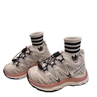 Girls' sneaker 2025 New Children's Lightweight Torre Shoes Mesh Breathable Boys' Casual Running Shoes Korean Style Trendy