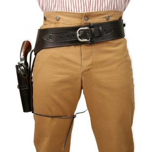 European and American retro waist PU leather holster belt wish AliExpress eBay punk medieval foreign trade products